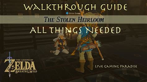 lakna rokee|breath of the wild stolen heirloom.